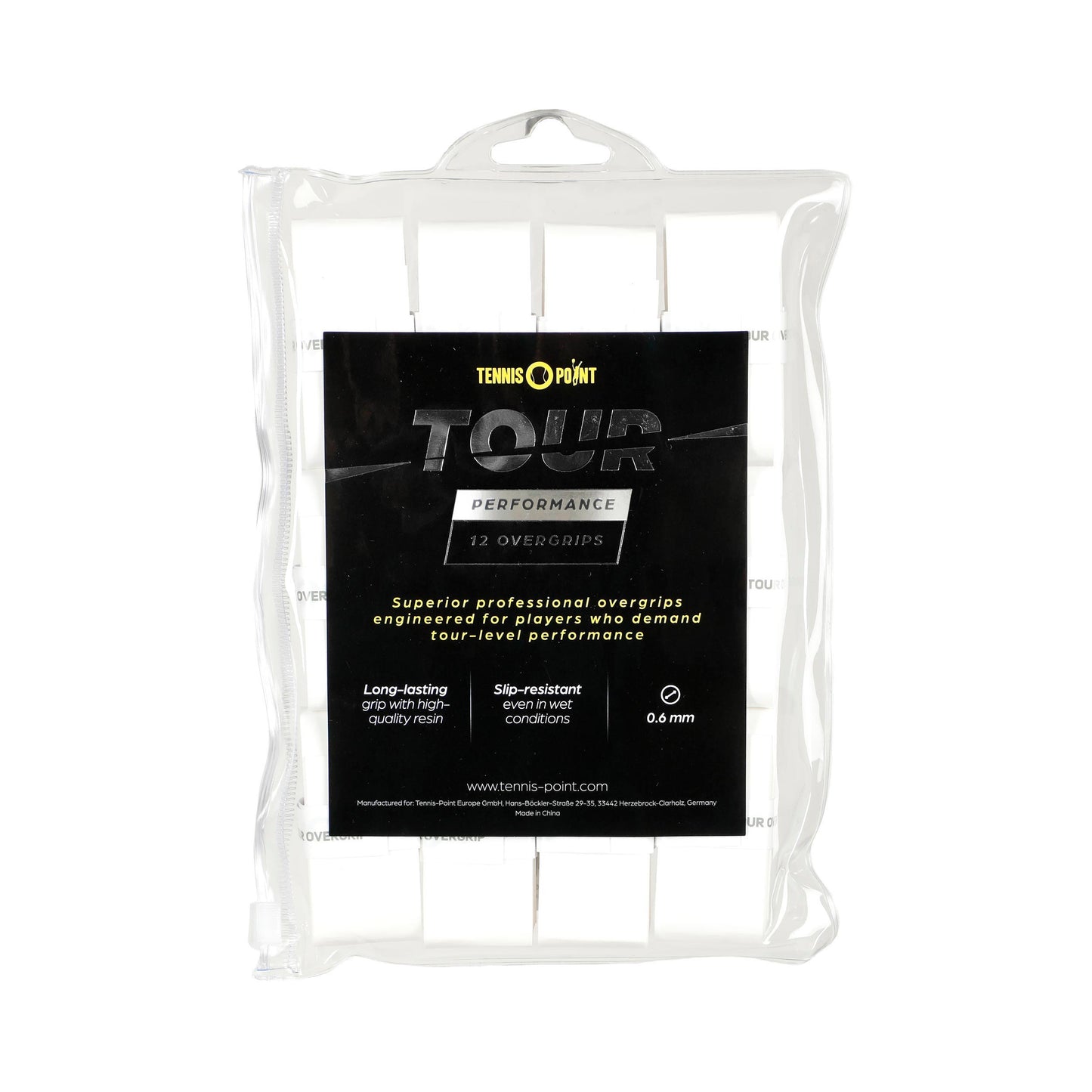 Tennis-Point Tour Performance 12 Pack - white Tennis-Point Tour Performance 12 Pack - white