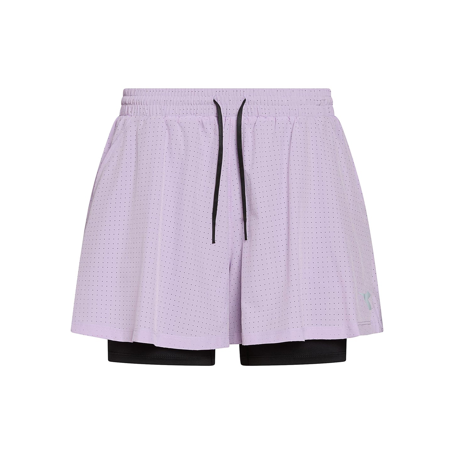 Diadora 2in1 Shorts Women - lilac Diadora 2in1 Shorts Women - lilac