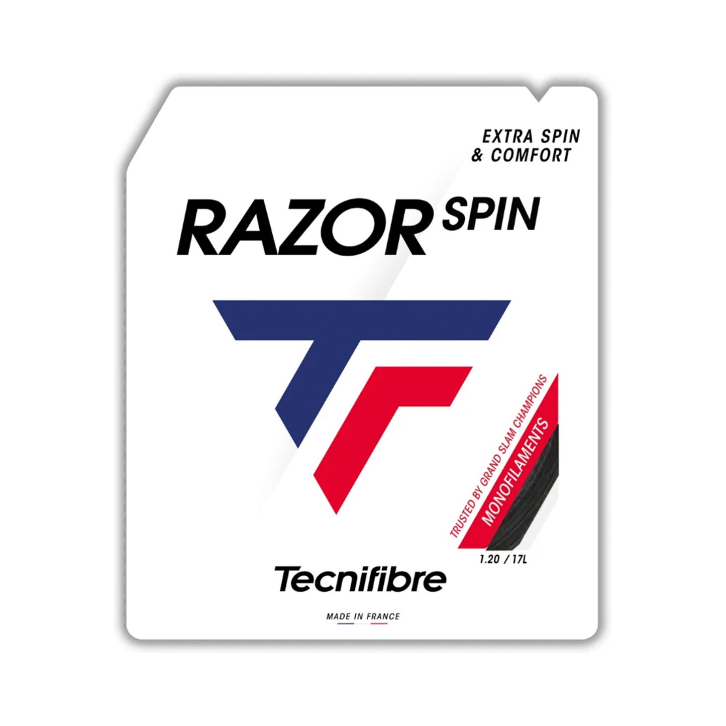 Tecnifibre Razor Spin String set 12m - black Tecnifibre Razor Spin String set 12m - black