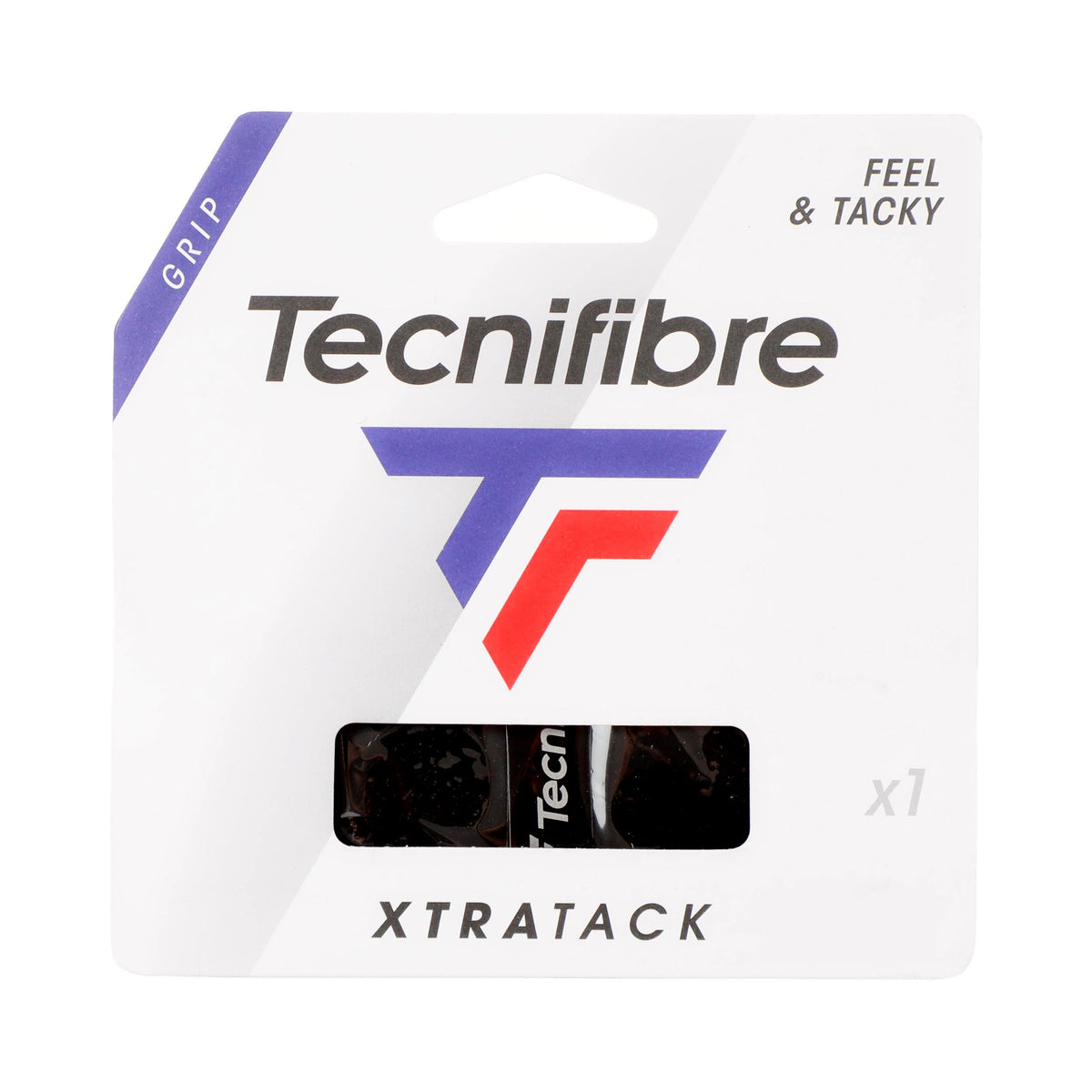 Tecnifibre X-Tra Tack 1 Pack - black Tecnifibre X-Tra Tack 1 Pack - black