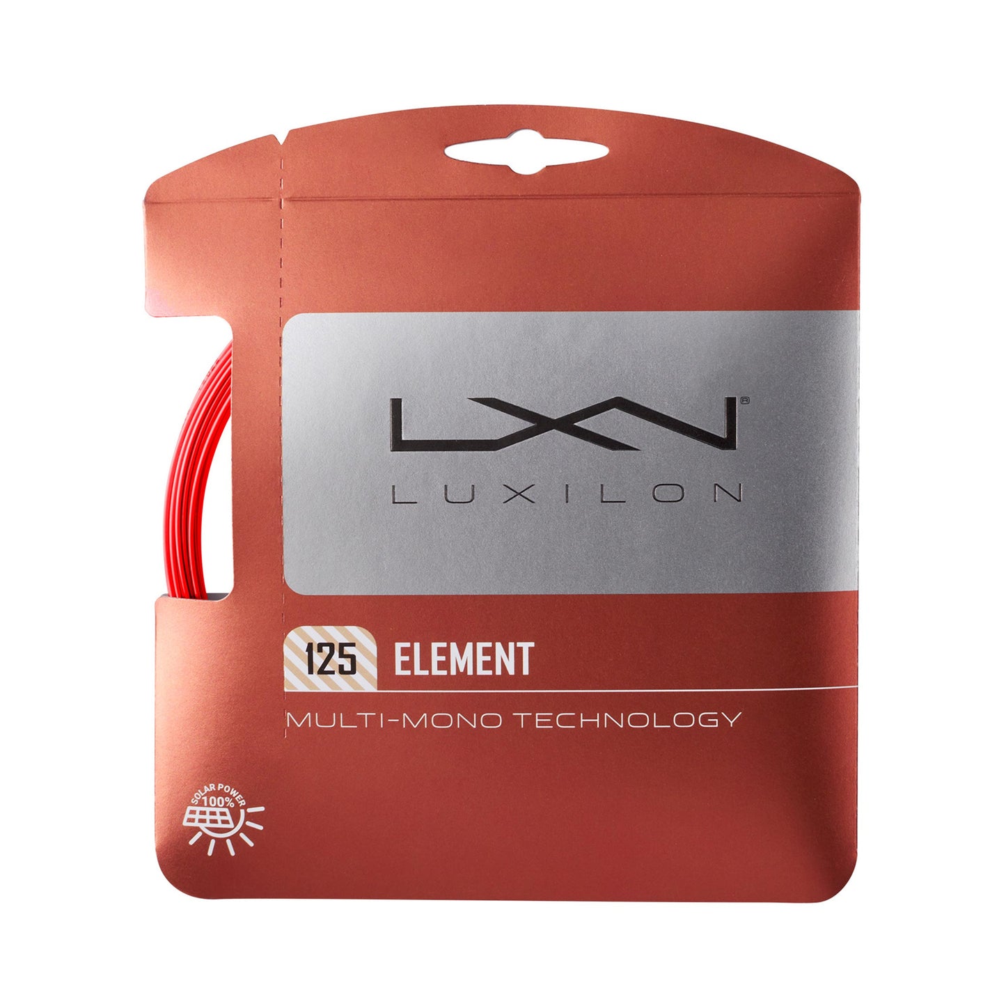 Luxilon Element String set 12,2m - red Luxilon Element String set 12,2m - red