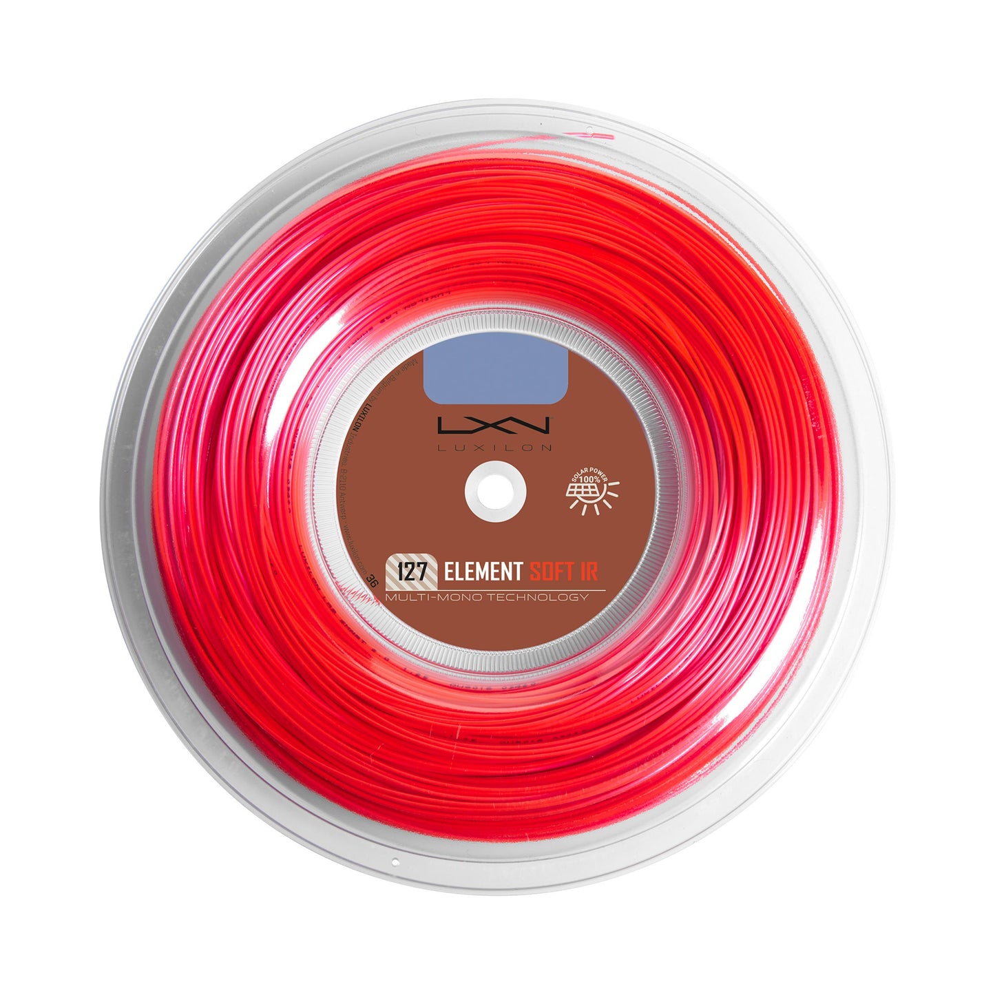 Luxilon Element String reel 200m - red Luxilon Element String reel 200m - red
