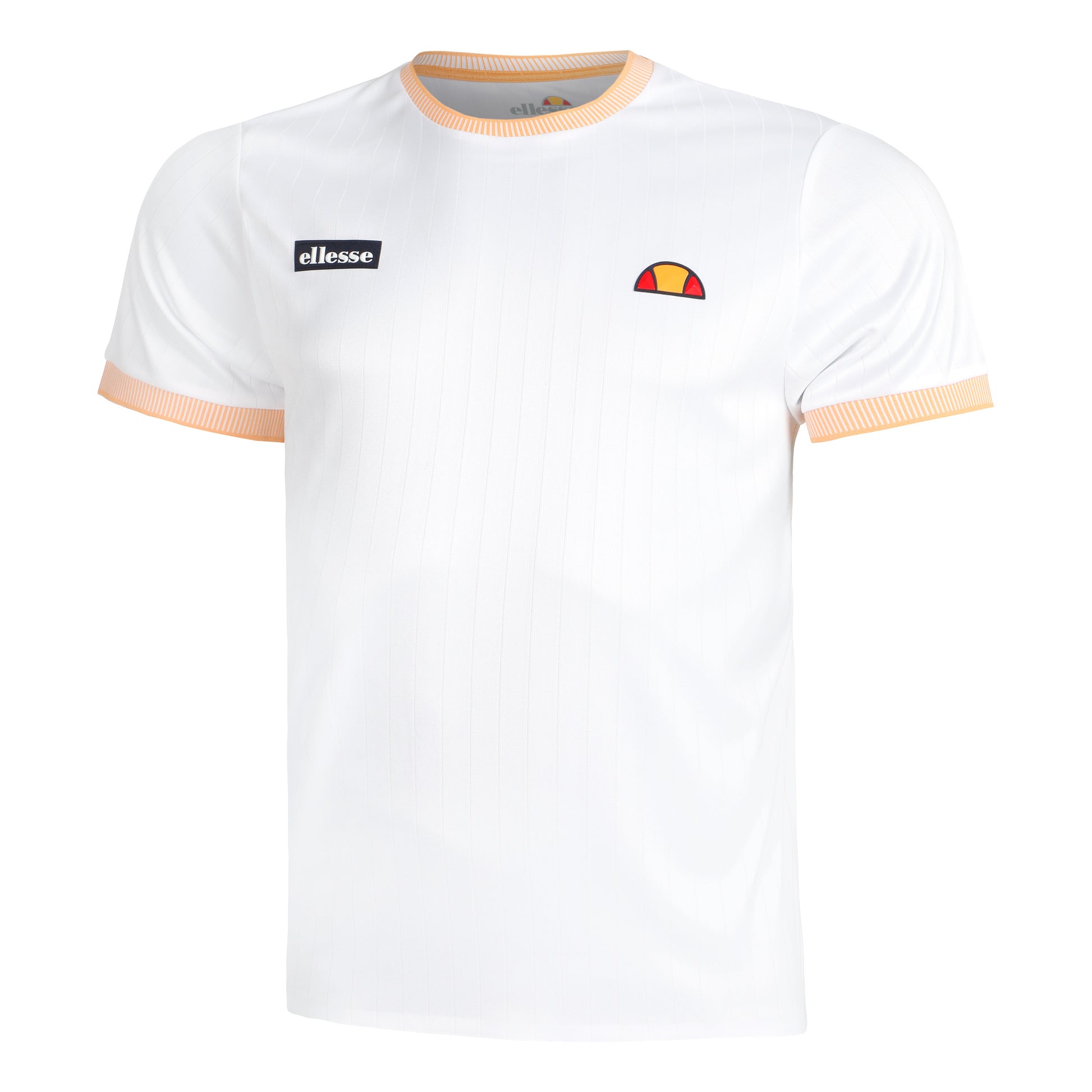 Ellesse Tilney T-Shirt Men - white, orange