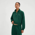 Carrera 1/4 Zip Long sleeve Women-dark green