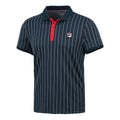 BB1 Stripes Polo Men - dark blue, white