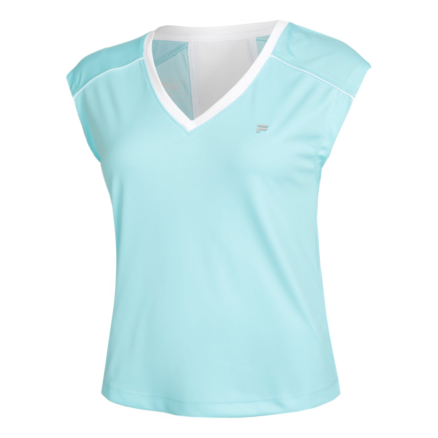 Fila Marlis T-Shirt Women - turquoise, white