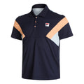 Adrian Polo Men - dark blue, orange