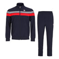 Bruno Tracksuit Men-Dark Blue,Red