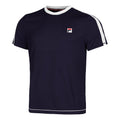 Elias T-Shirt Men-Dark Blue,White