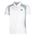 Harrison Polo Men - white, silver