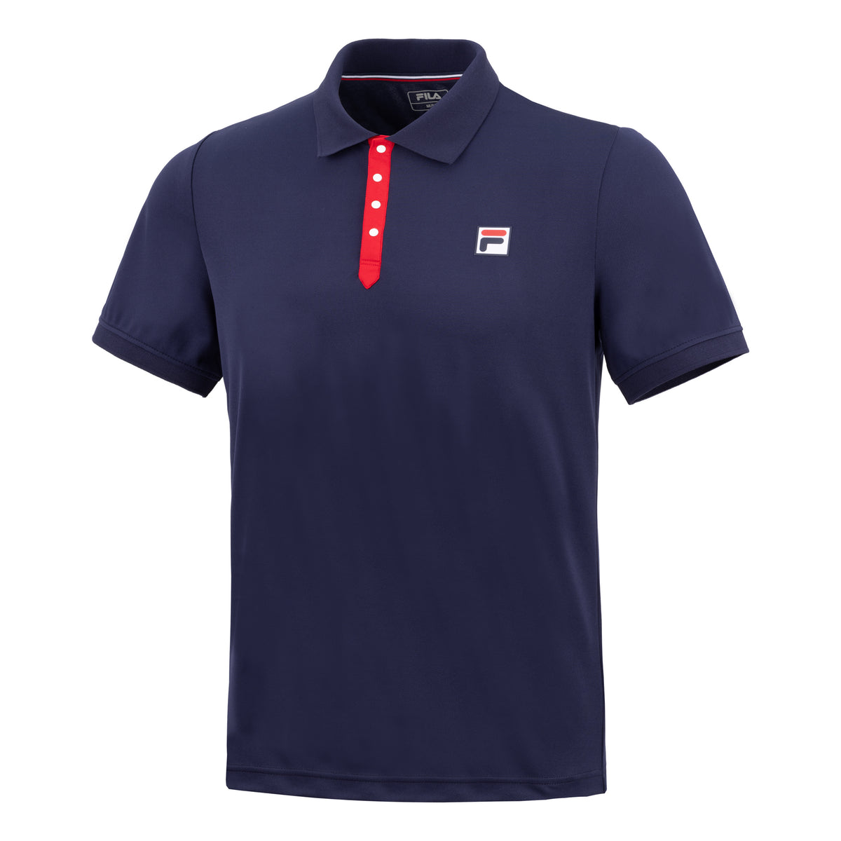 Fila Dominic Polo Men - dark blue, red