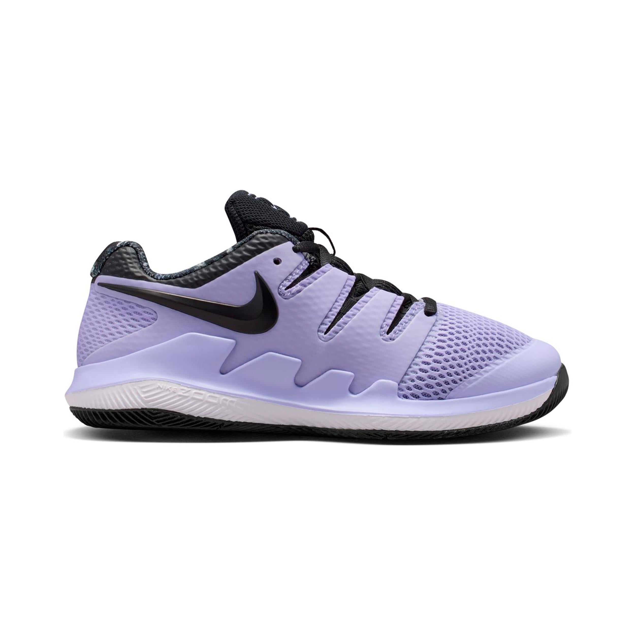 Vapor X All court shoe Kids-light green, black | Tennis-Point