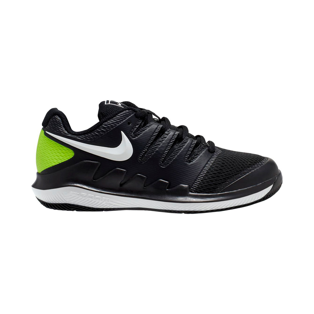 Nike Vapor X All court shoe Kids-black, white