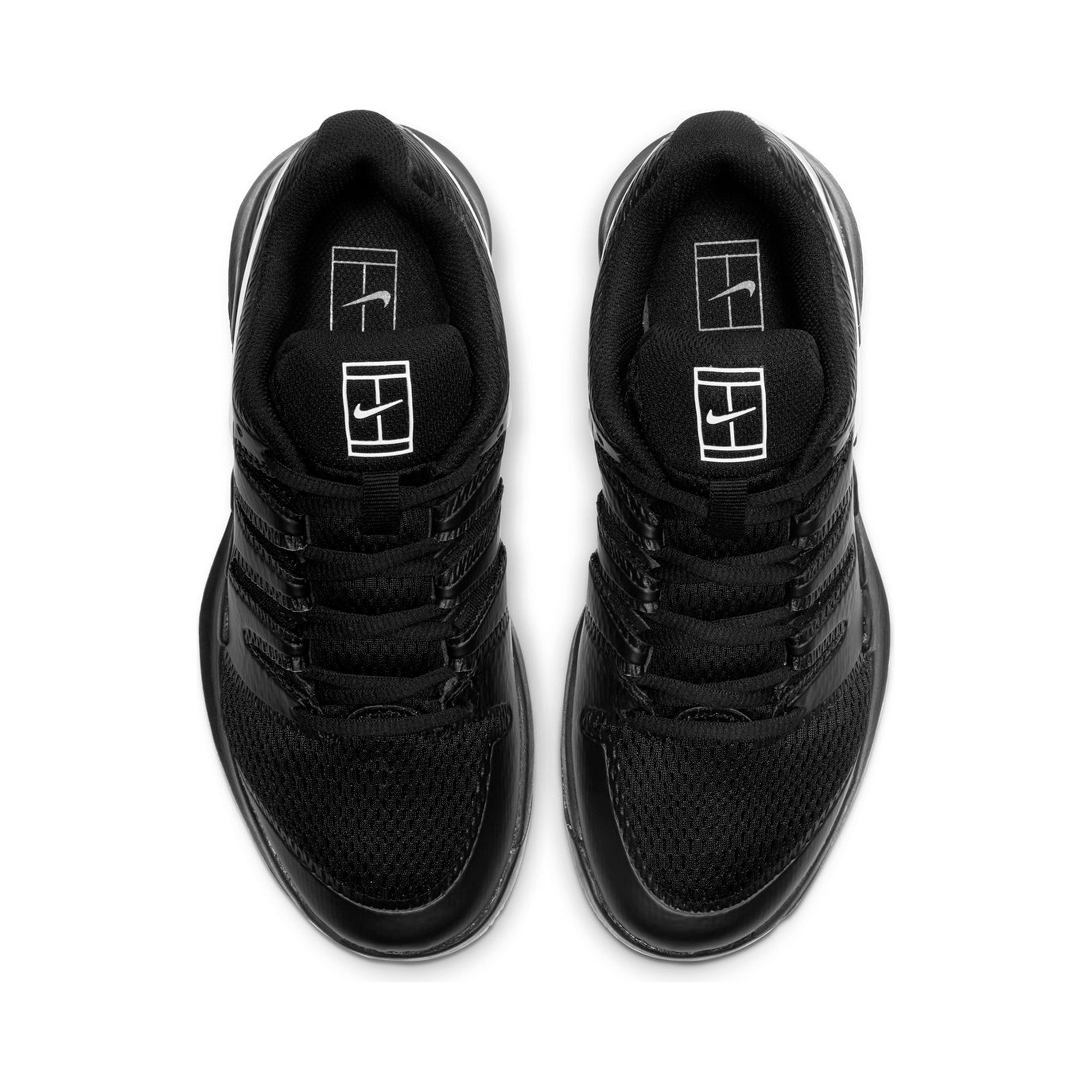 Vapor X All court shoe Kids-black, white | Tennis-Point