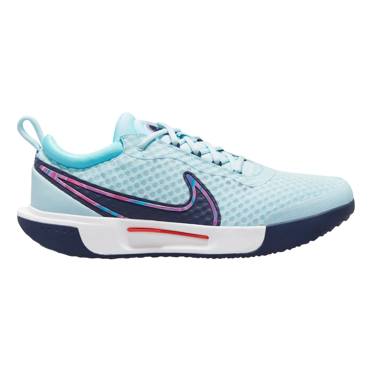Nike Zoom Pro All court shoe Men - light blue, dark blue