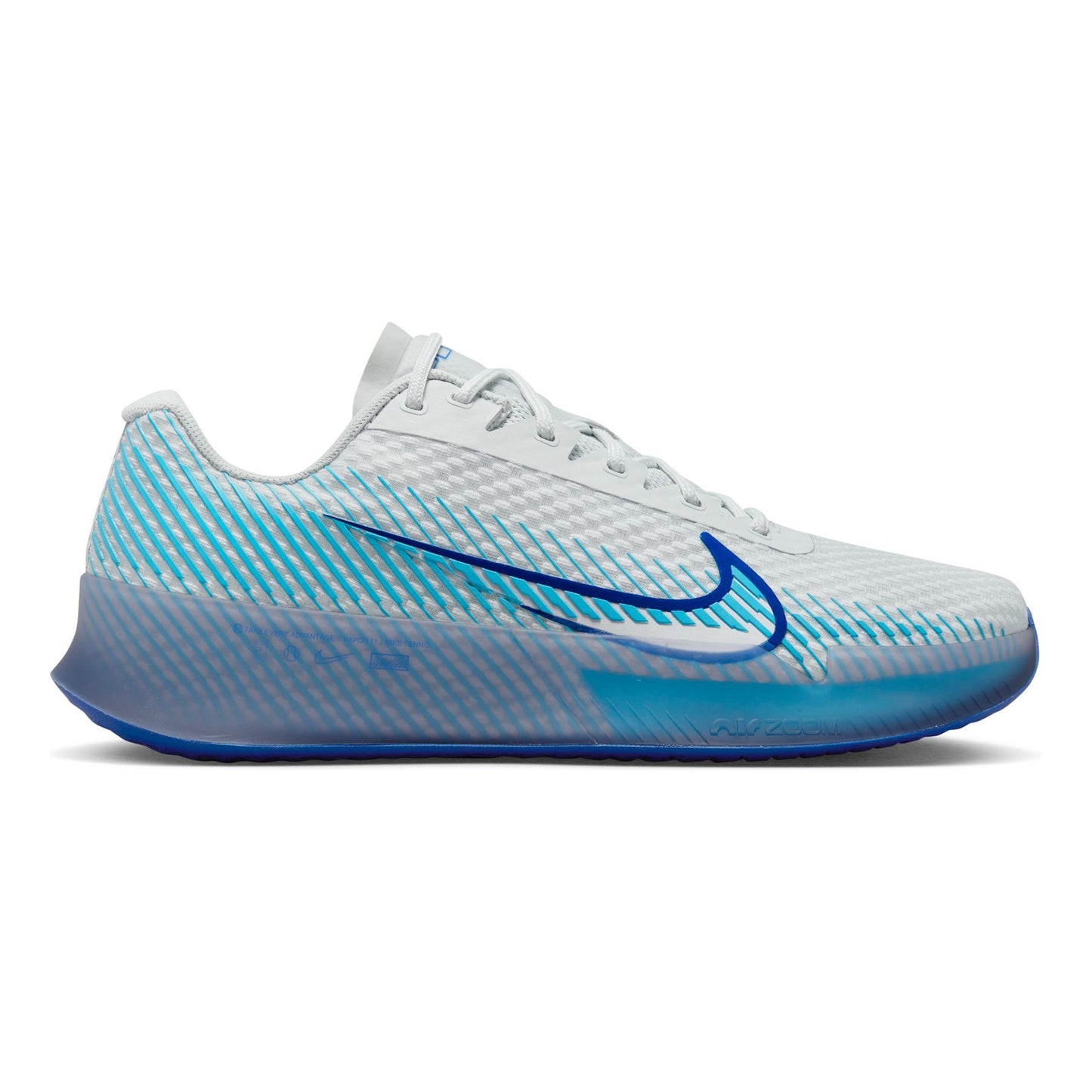 Nike Air Zoom Vapor 11 All court shoe Men - white, light blue