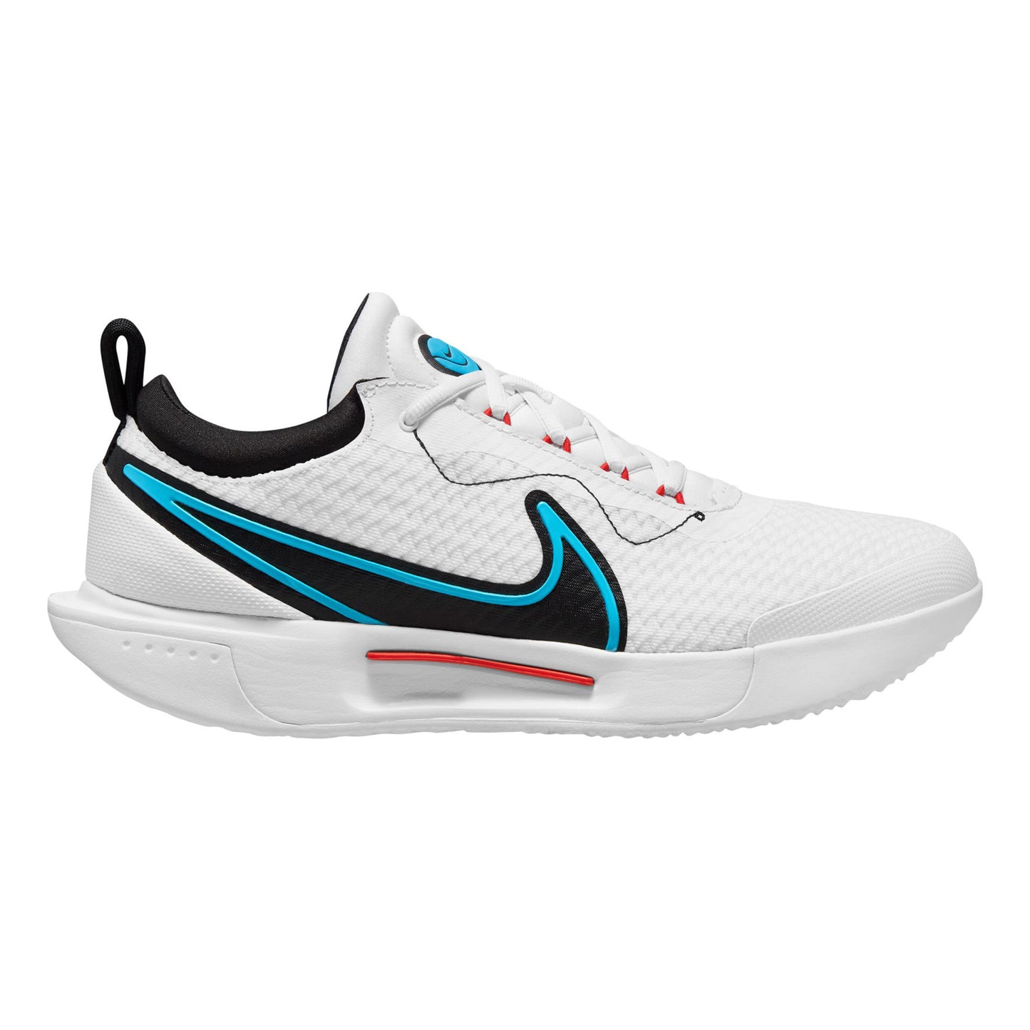 Nike Zoom Court Pro All court shoe Men - white, turquoise