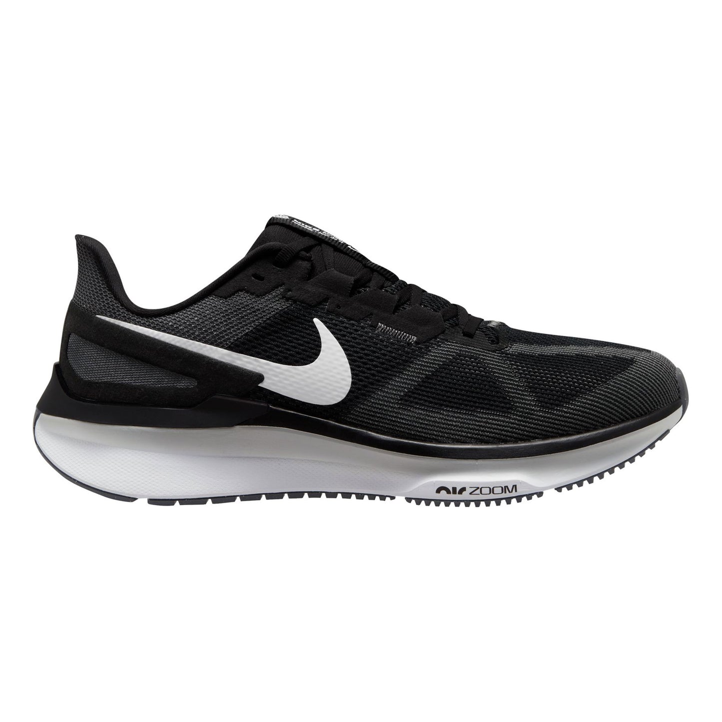 Nike Air Zoom Structure 25 Stability Running Shoe Men-Black,White