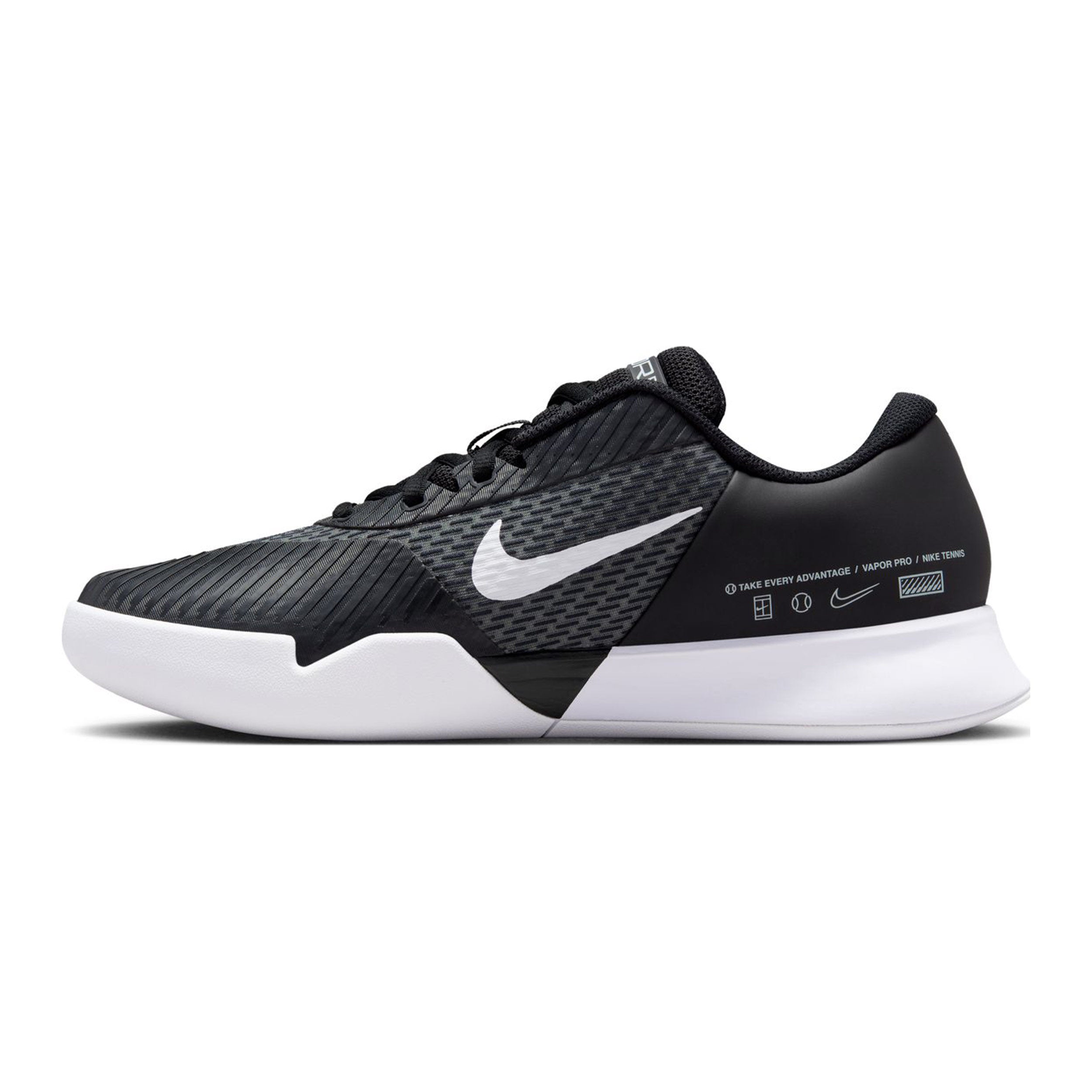Zoom Vapor Pro 2 Carpet Shoe Men-Black,White | Tennis-Point