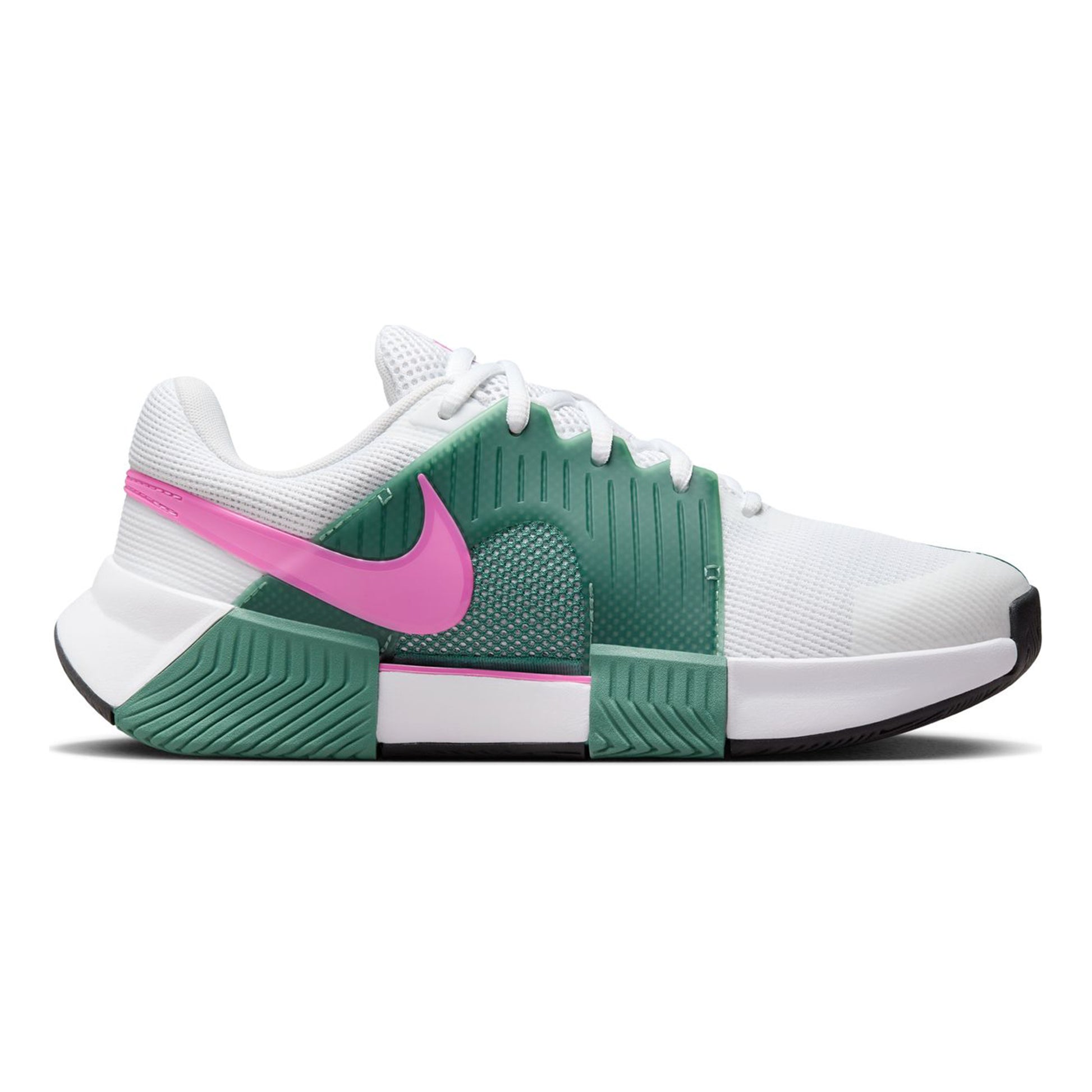Nike Zoom GP Challenge 1 All court shoe Women - white, dark green