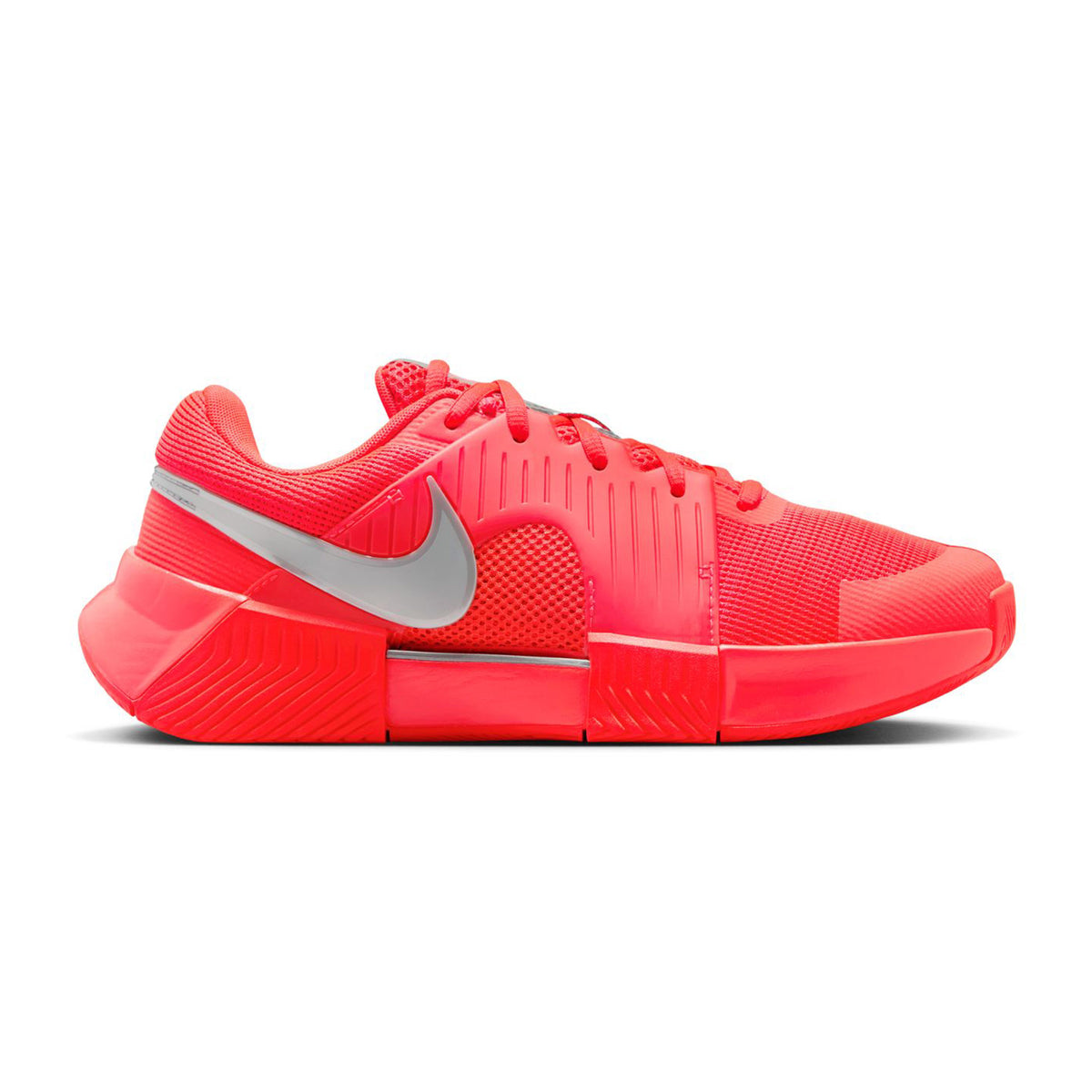 Nike Zoom GP Challenge 1 All Court Shoe Women-Neon Red,Silver