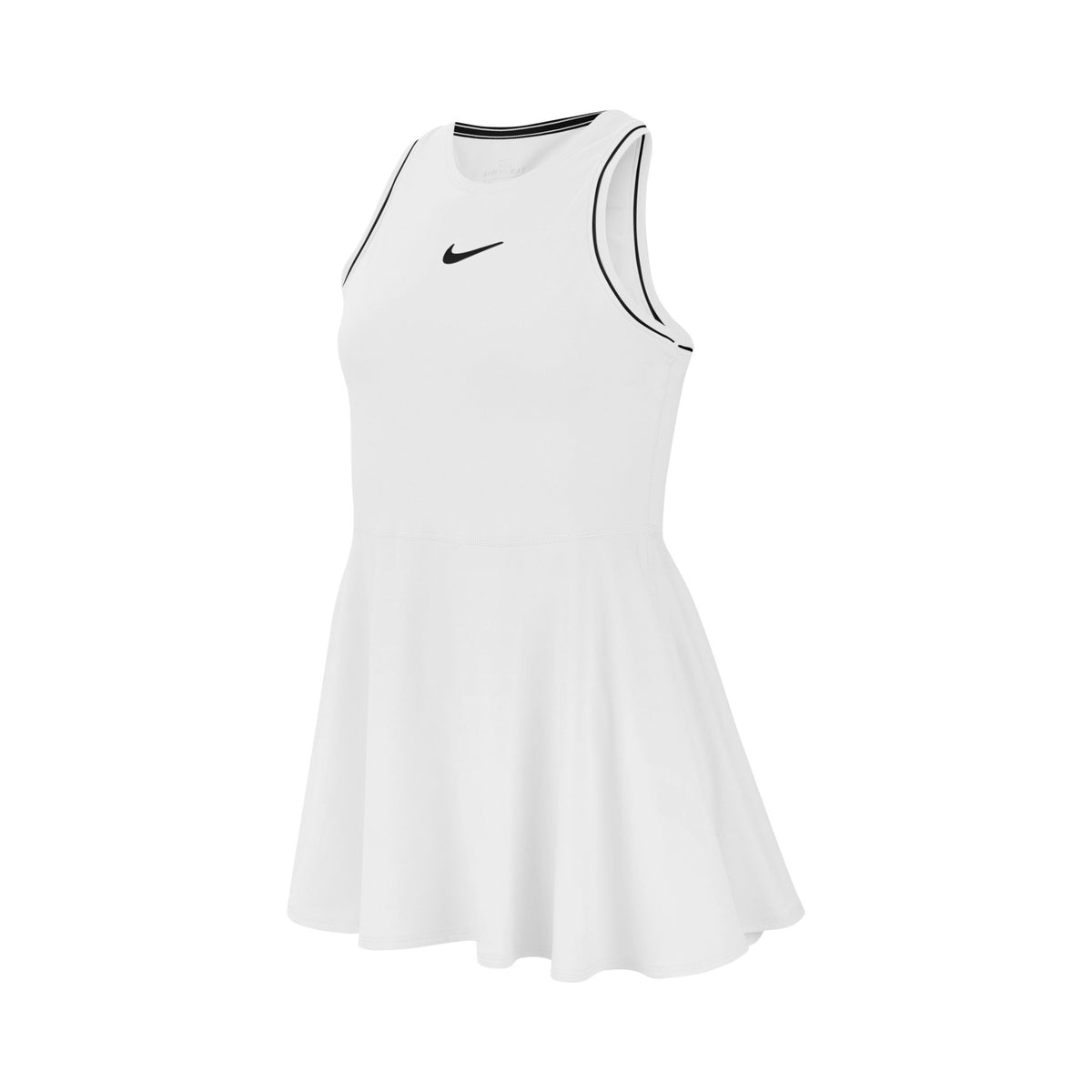 Nike Court Dry  Dress Girls - white, black