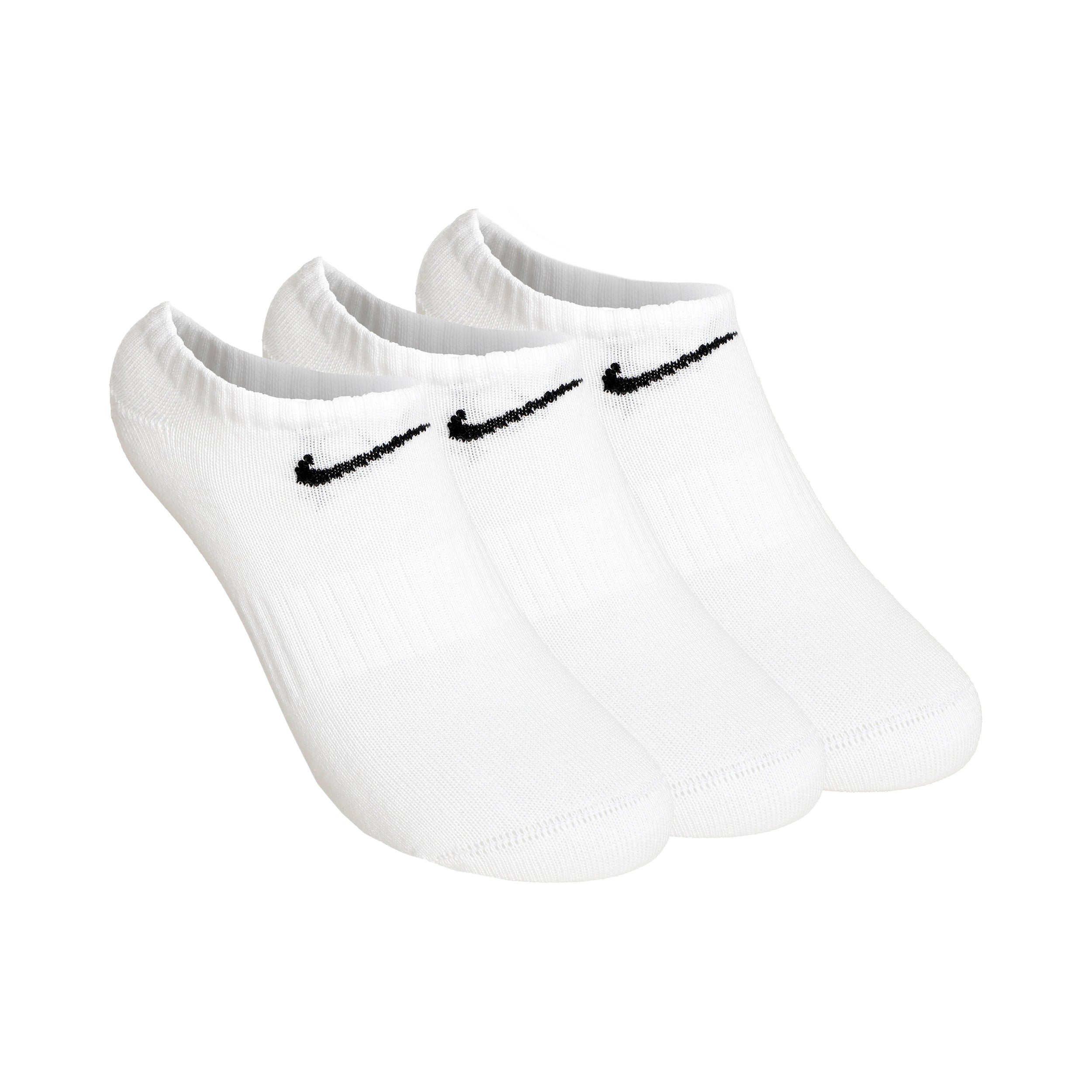 Nike Everyday Lightweight Tennis Socks 3 Pack Unisex - white, black