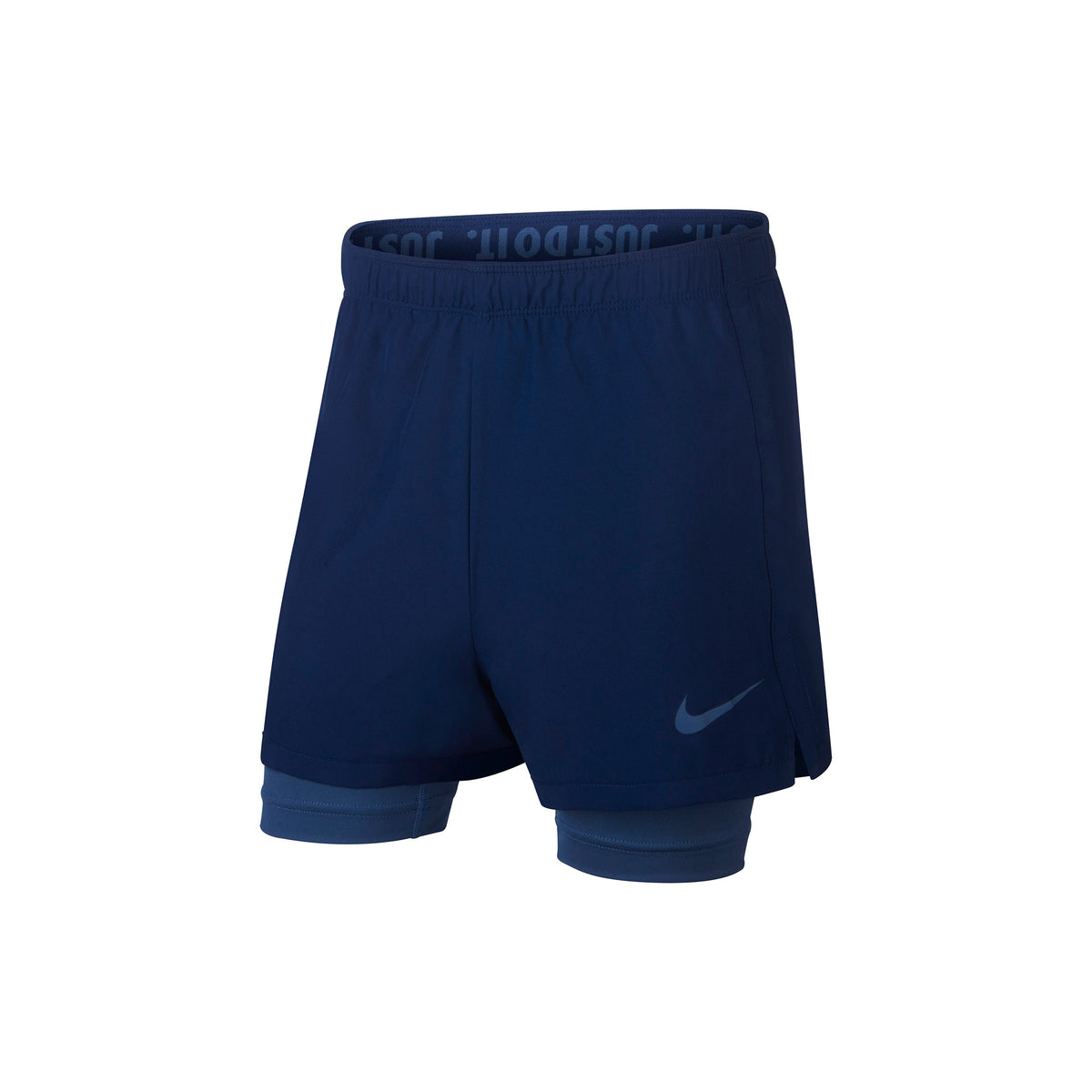 Nike Dri-Fit 2in1 Training Shorts Girls - blue, dark blue