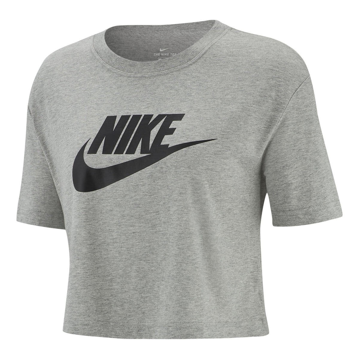 Nike Essential Cropped T-Shirt Women - grey, black