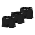 Everyday Cotton Strech Trunk Boxer Shorts 3 Pack Men-Black,Anthracite