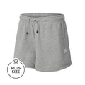 Plus Size Shorts Women - lightgrey,