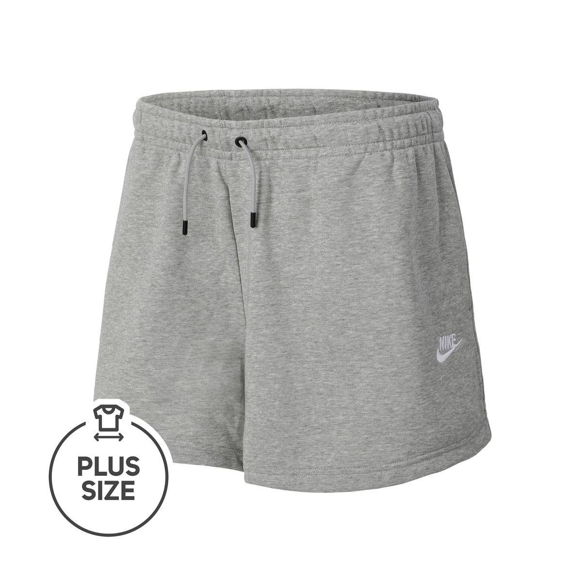 Nike Plus Size Shorts Women - lightgrey,