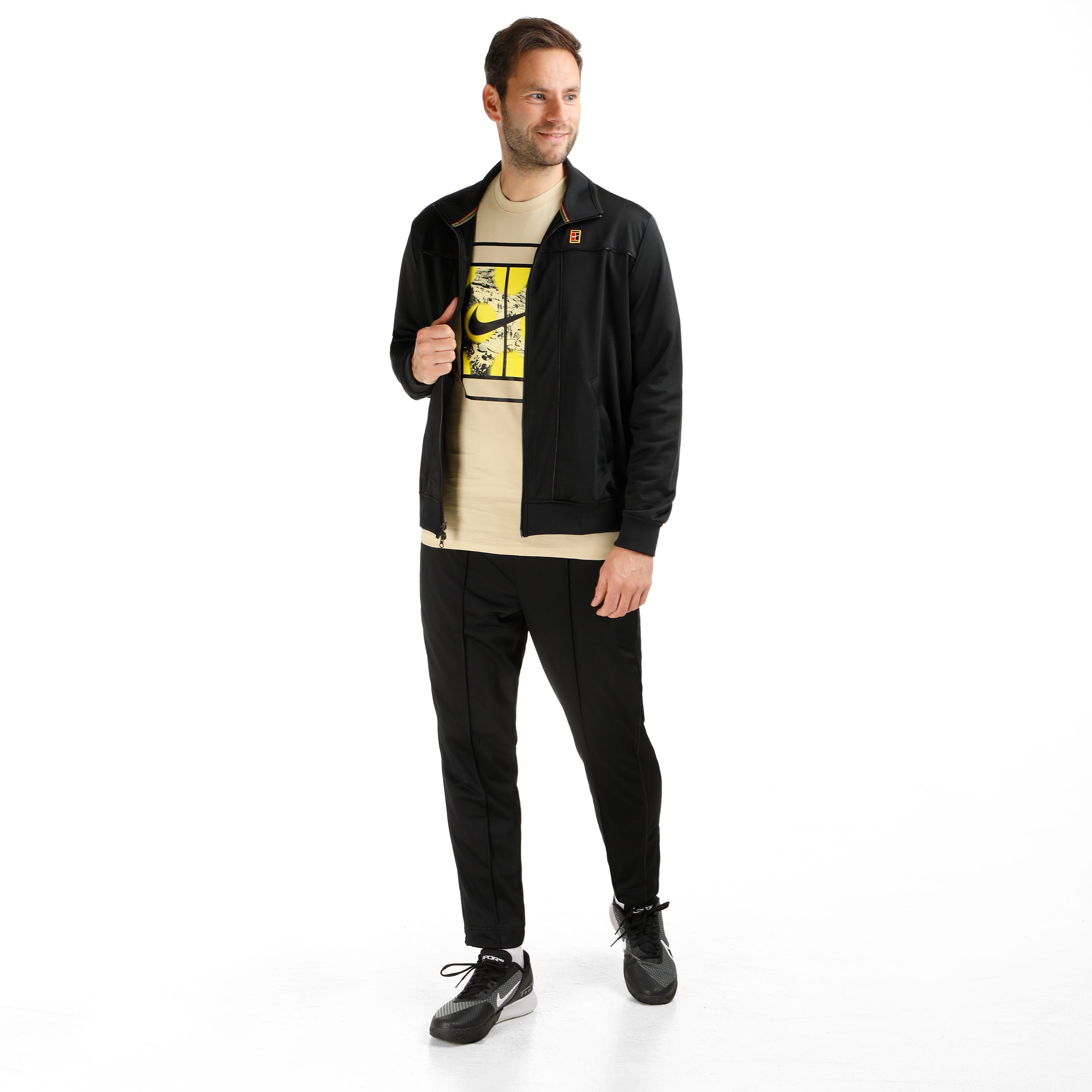 Court Heritage Suit Training jacket Men - black, | Tennis-Point