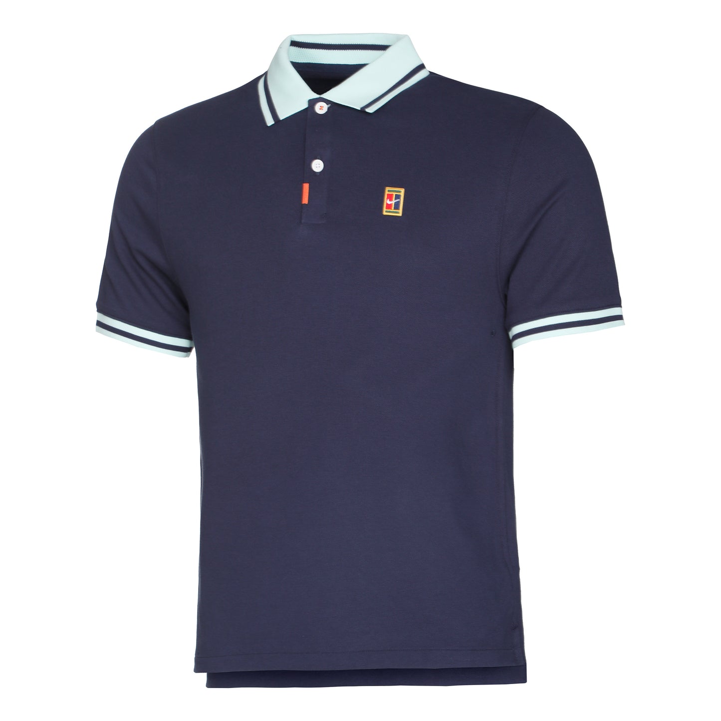 Nike Dri-Fit Heritage Slim 2 Polo Men - dark blue, mint