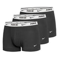 Everyday Cotton Strech Boxer Trunk Boxer Shorts 3 Pack Men-Black,White