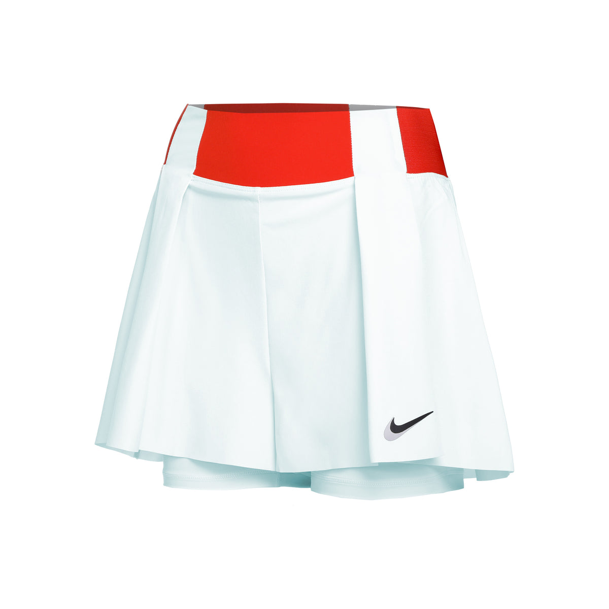 Nike Court Dri-Fit Slam Shorts Women - light blue, red