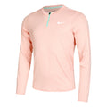 Court Dri-Fit Half-Zip Long sleeve Men - apricot, green