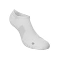 Multiplier Running No-Show Running Socks 2 Pack-White,Black