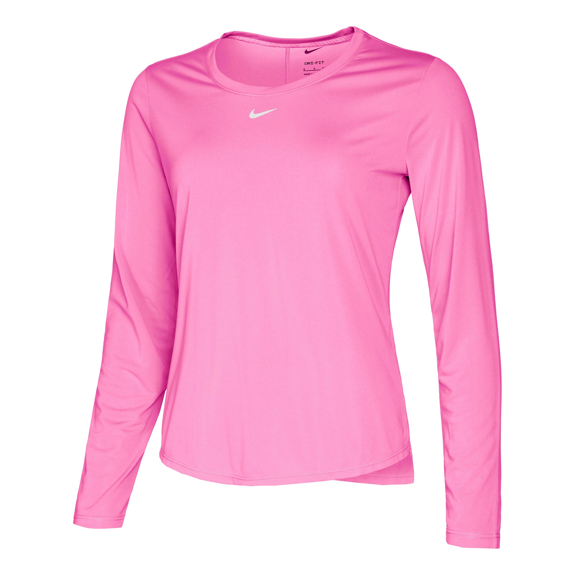 Nike Dri-Fit One Standard Long sleeve Women - pink,