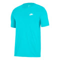 Sportswear Club T-Shirt Men - turquoise, white