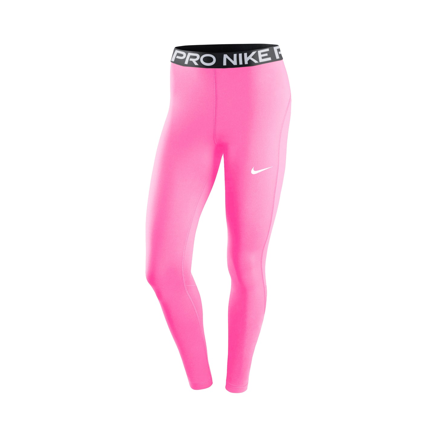 Nike Pro Tight Girls - neon pink, black