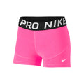 Dri-Fit Big Kids 3in Shorts Girls-pink,black