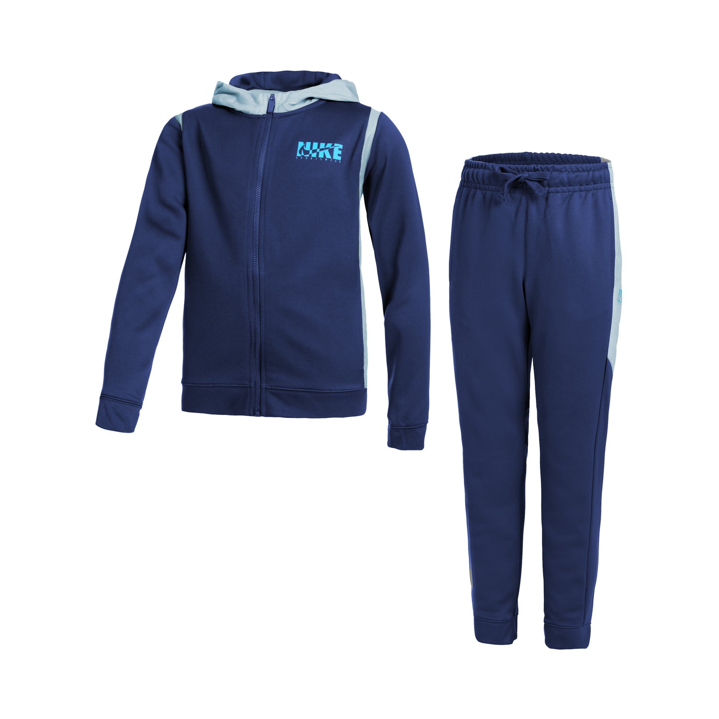 Nike New Sportswear Woven Ovly Tracksuit Girls - dark blue, turquoise