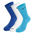 Everyday Plus Cushioned Sports socks 3 Pack Unisex - blue, white