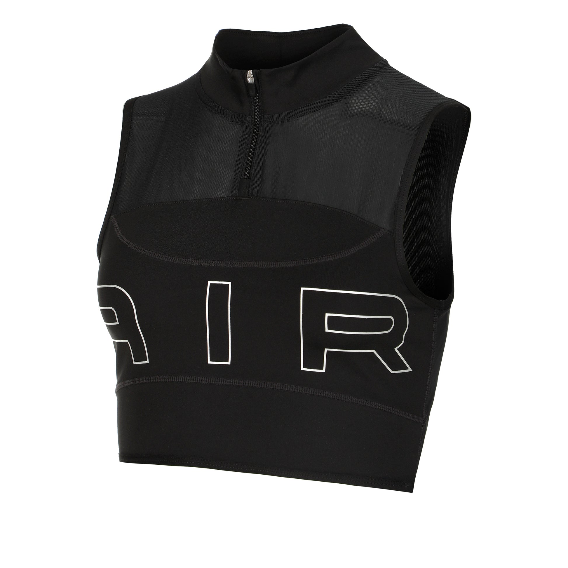 Nike Dri-Fit Air Cropped Running shirt Women - black,