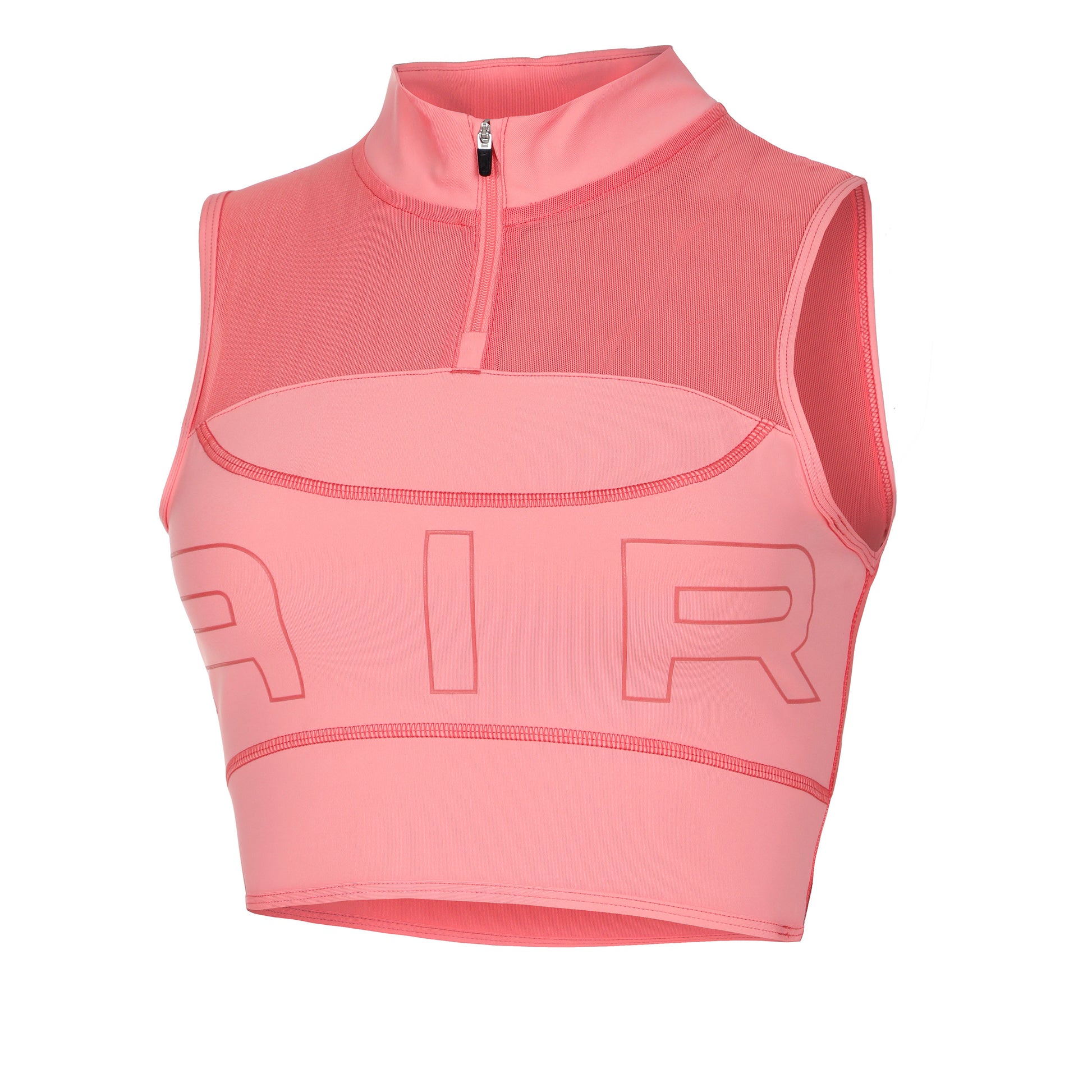 Nike Dri-Fit Air Cropped Running shirt Women - pink,