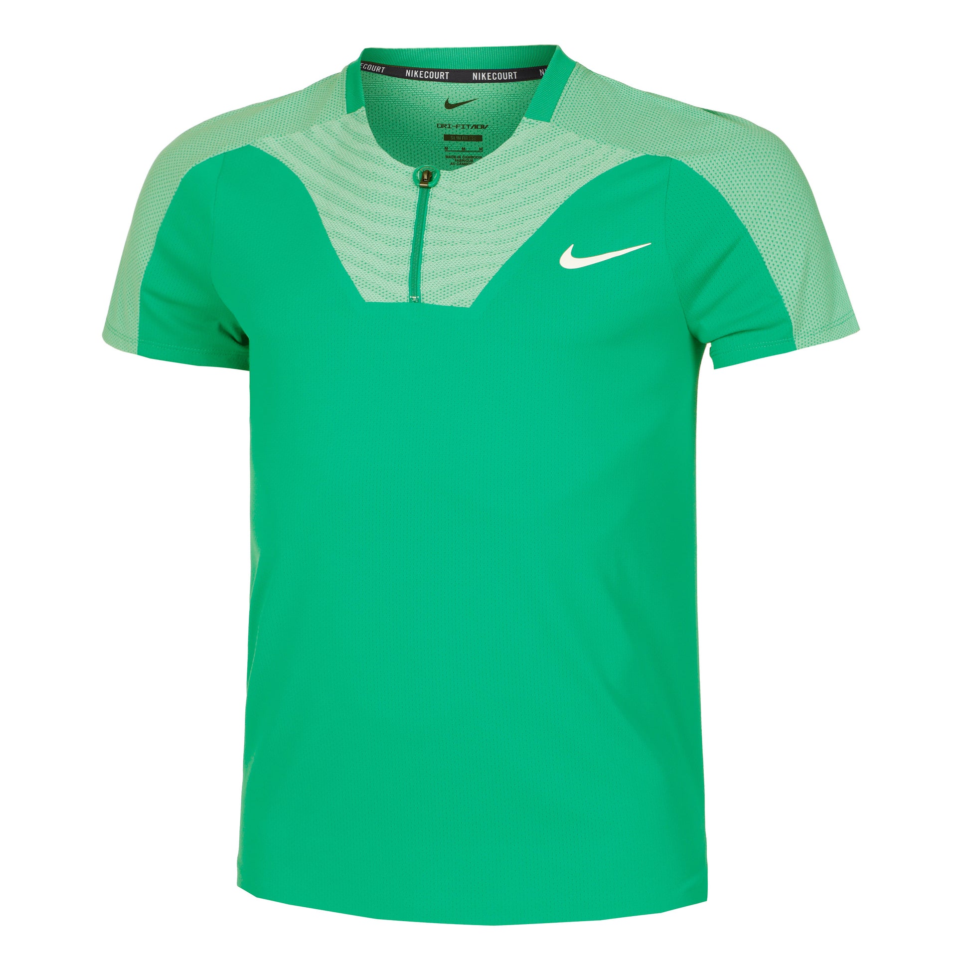 Nike Dri-Fit Court Slim UL RG Polo Men - green, mint