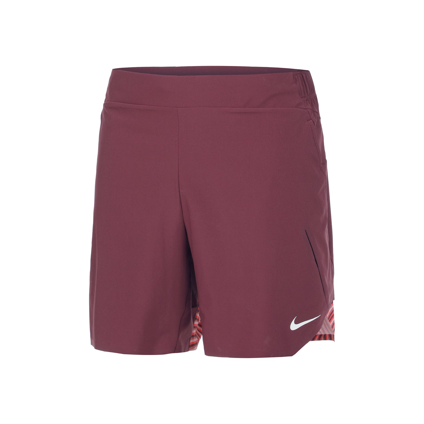 Nike Dri-Fit Court Slam RG Shorts Men - dark red, antique pink