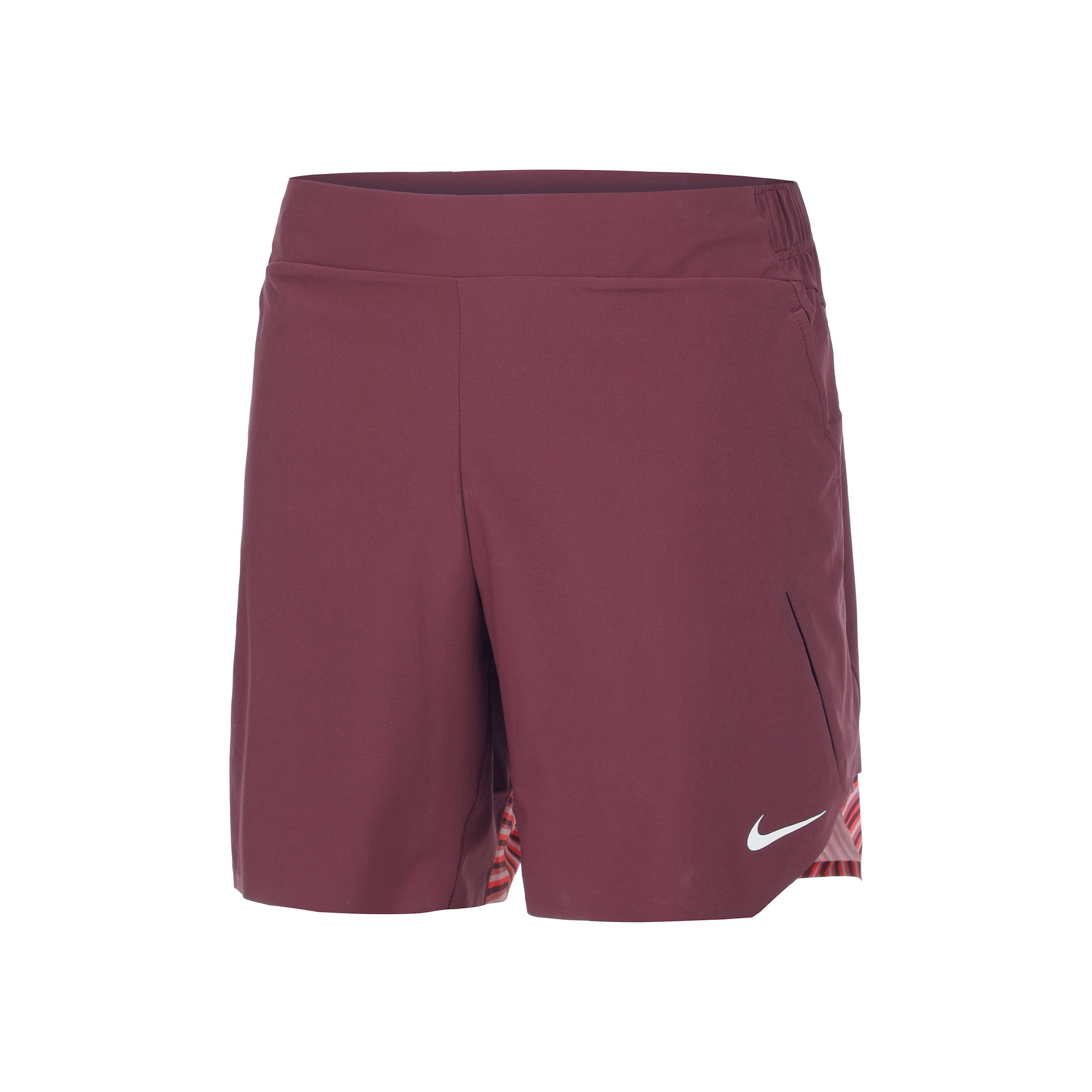 Nike Dri-Fit Court Slam RG Shorts Men - dark red, antique pink