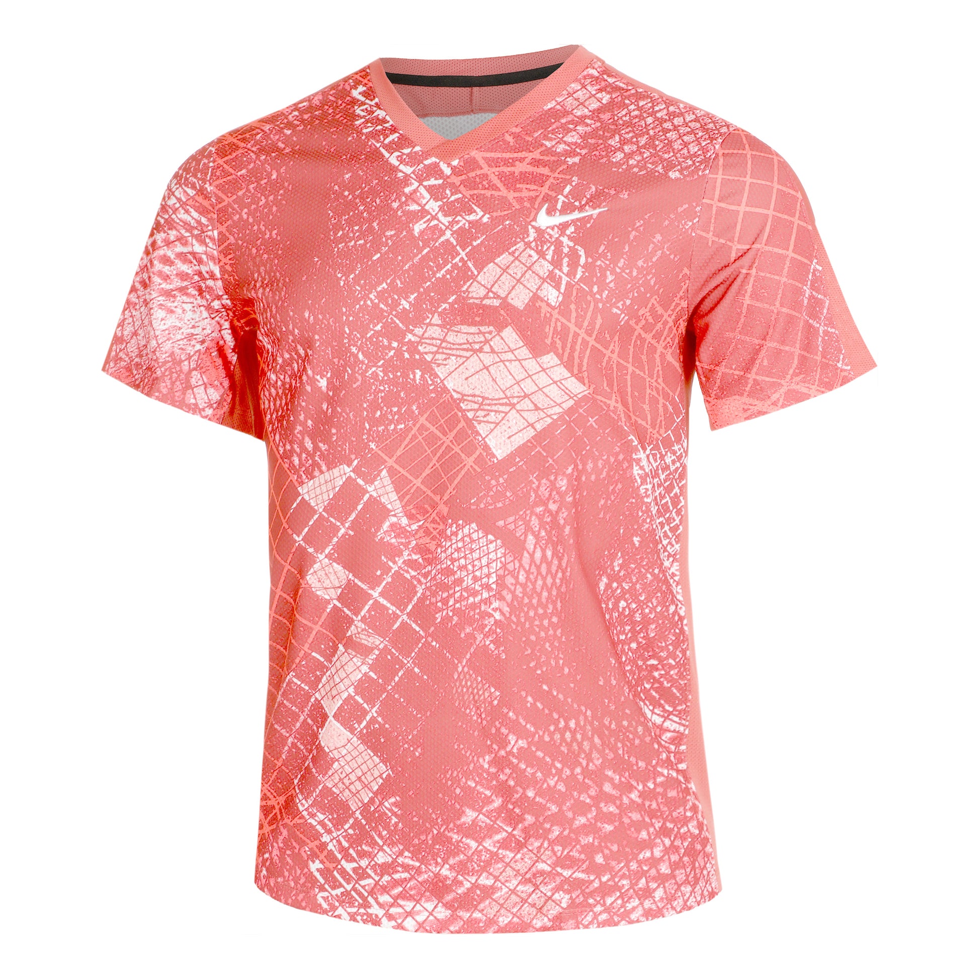 Nike Dri-Fit Court Novelty T-Shirt Men - orange, white